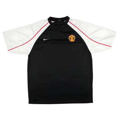 Manchester United 2002-03 Nike Training Shirt (XL) Scholes #18 (Excellent)_1