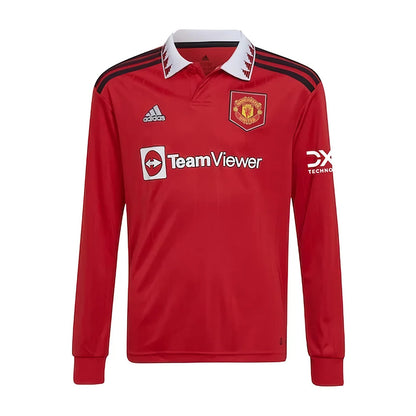 Manchester United 2022-23 Home Long Sleeve Shirt (XL) B.Fernandes #18 (BNWT)_1