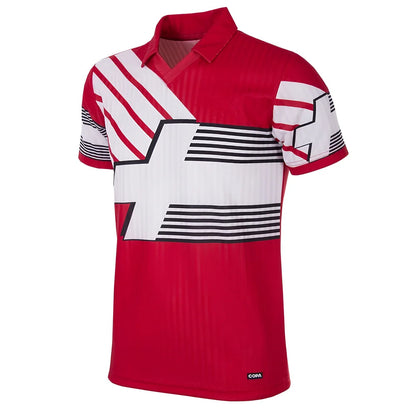 Switzerland 1990-92 Retro Football Shirt_0