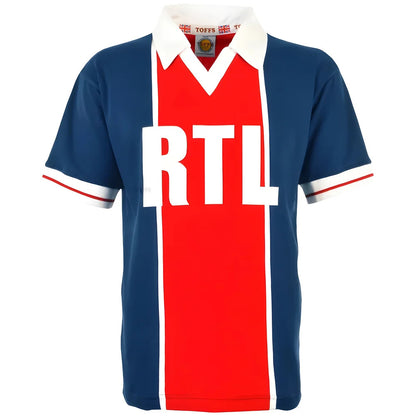 Paris 1981-1982 RTL Retro Football Shirt_0