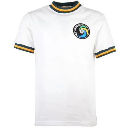 New York Cosmos 1977 Practise Retro Football Shirt_0