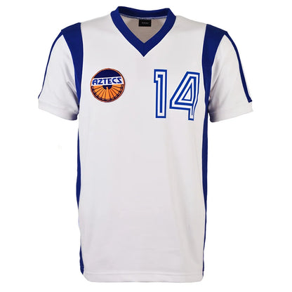 LA Aztecs 1979 No 14 Home Retro Football Shirt_0