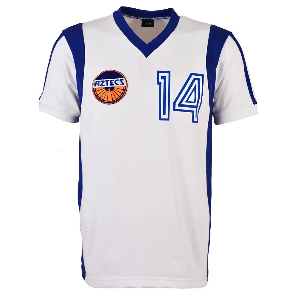 LA Aztecs 1979 No 14 Home Retro Football Shirt_1
