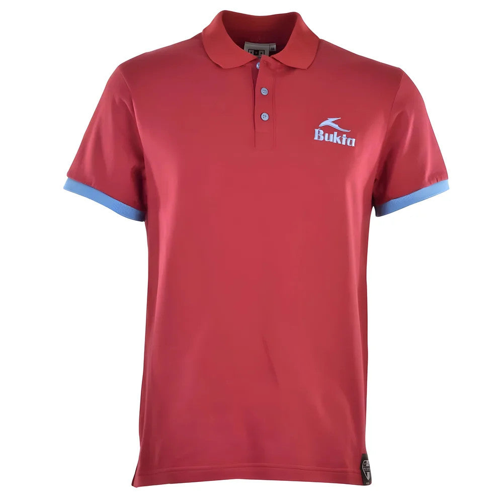 BUKTA Polo Claret with Sky Cuffs_2