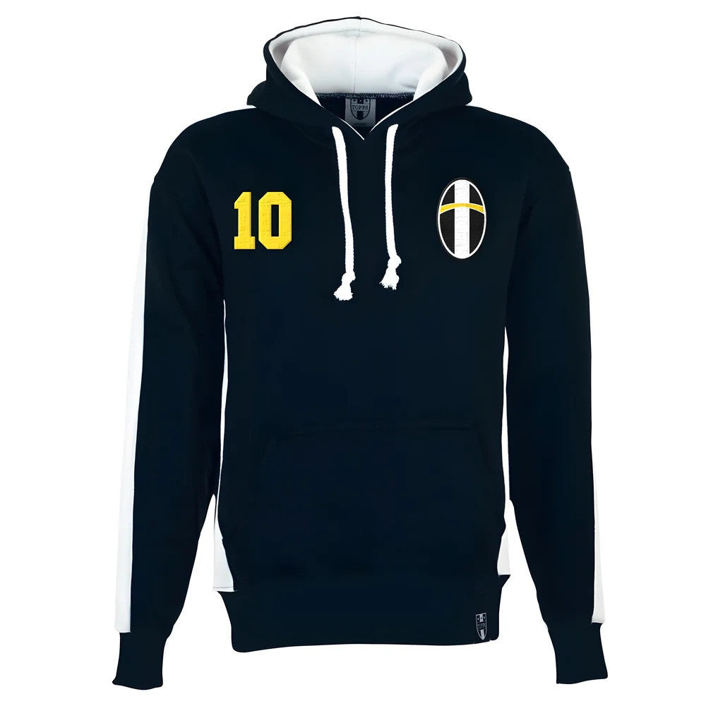 Juventus Number 10 Retro Hoodie_1