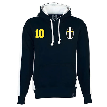 Juventus Number 10 Retro Hoodie_1