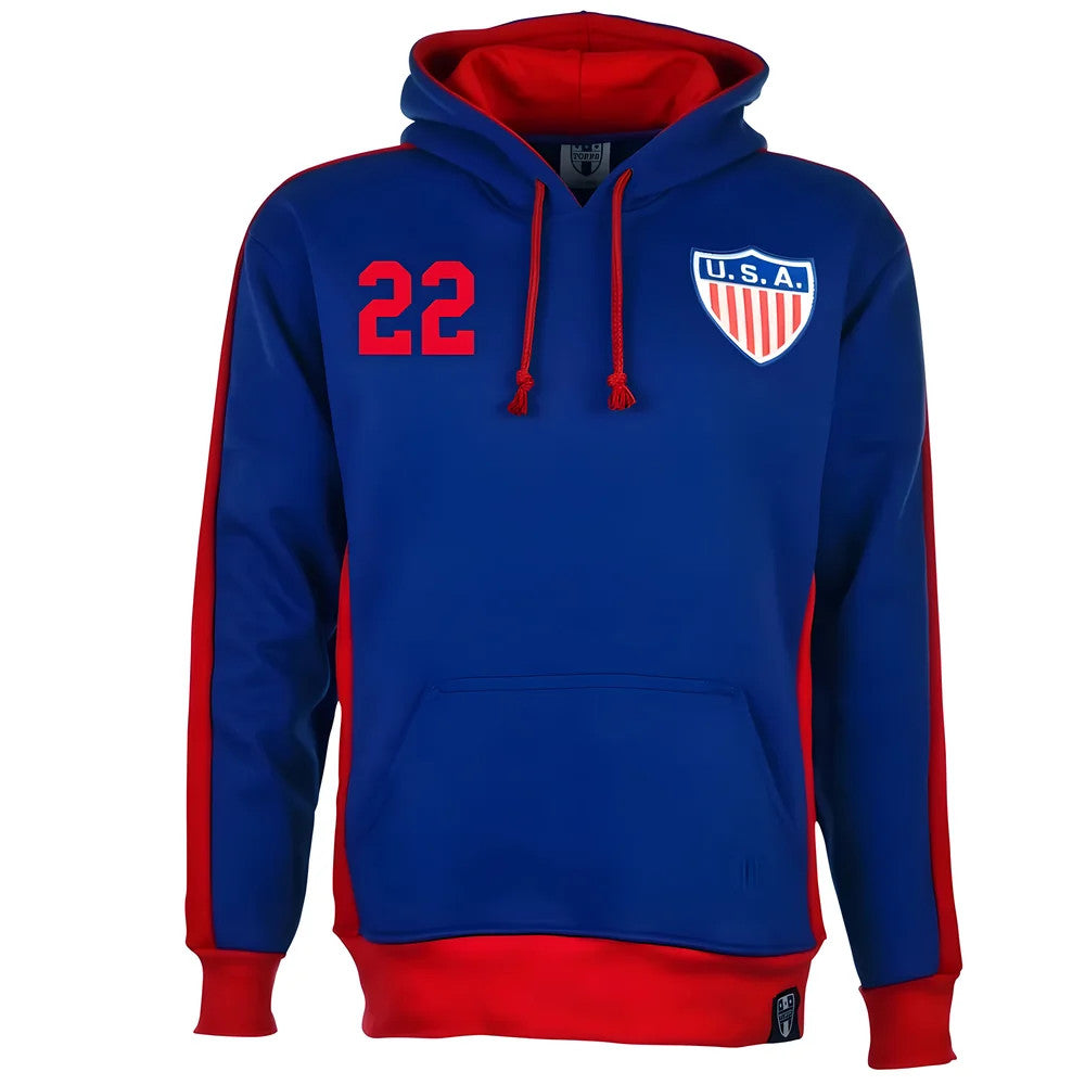 USA Number 22 Retro Hoodie_1