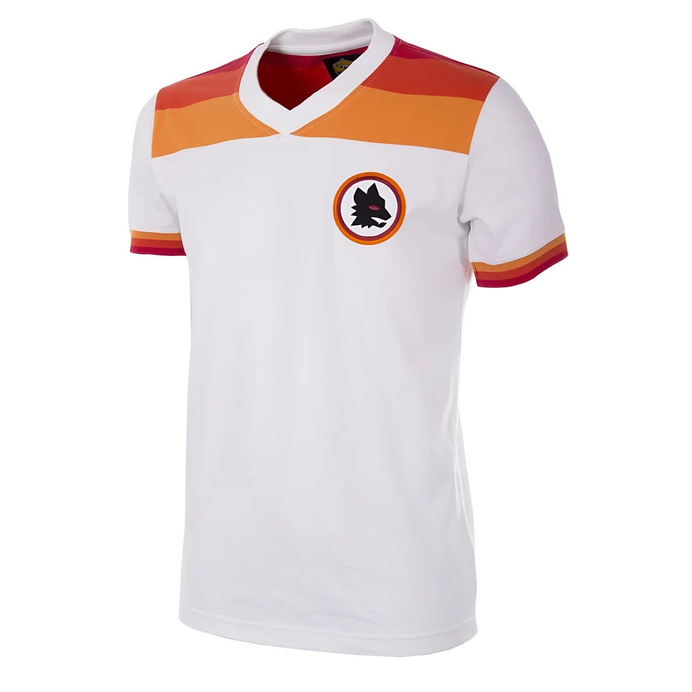 AS Roma 1978 - 79 Away Retro Football Shirt_5