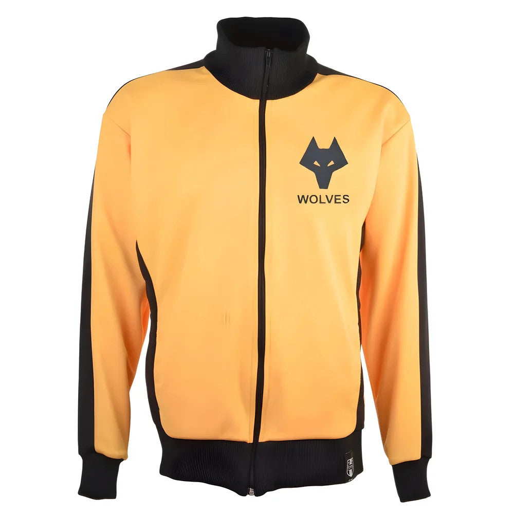 Wolverhampton Wanderers Track Top - Amber/Black_1