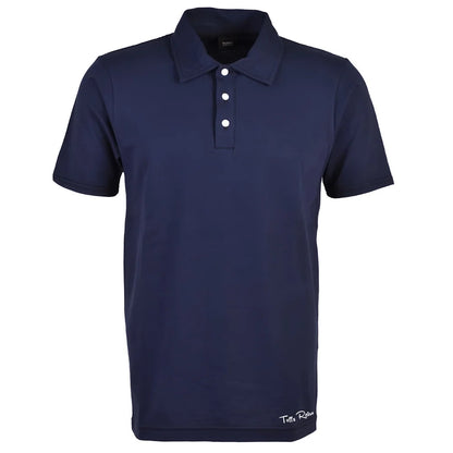 Toffs Retro Polo Shirt - Navy_0