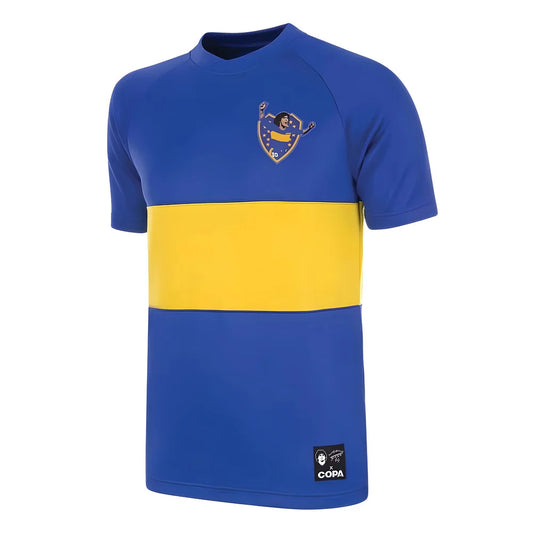 Maradona X COPA Boca 1981 - 82 Retro Football Shirt_0