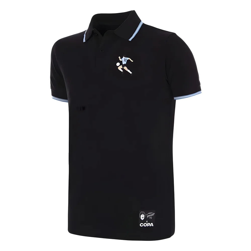 Maradona X COPA Argentina Embroidery Polo Shirt_1