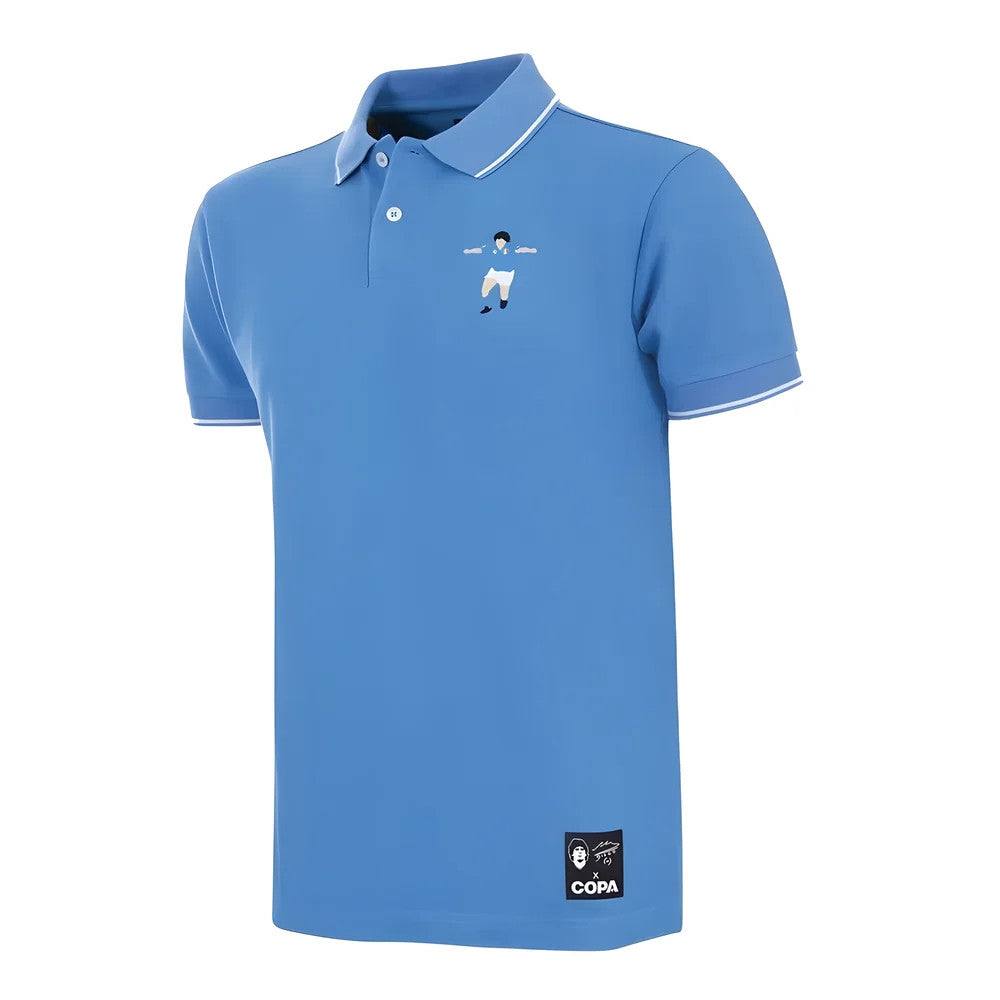 Maradona X COPA Napoli Embroidery Polo Shirt_1