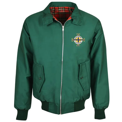 Northern Ireland Green Harrington Jacket_0