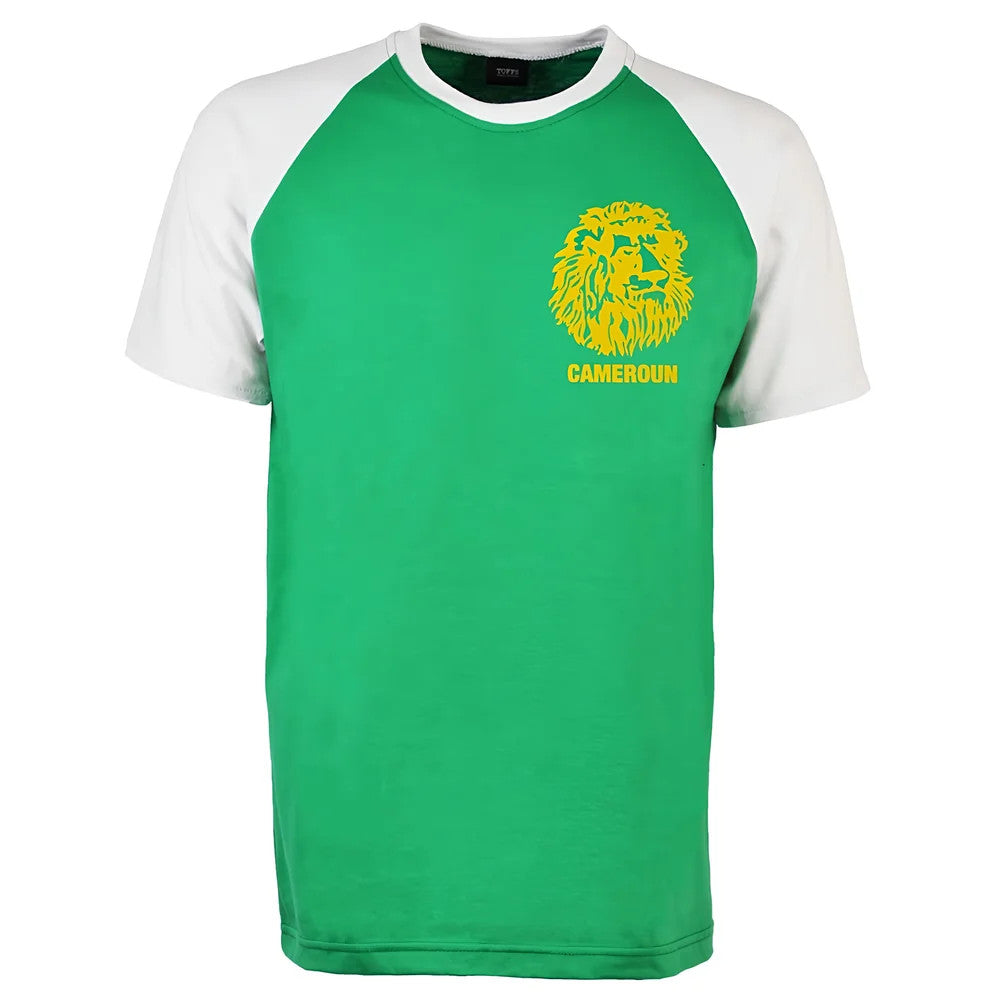 Cameroon Raglan Sleeve Green/White T-Shirt_1