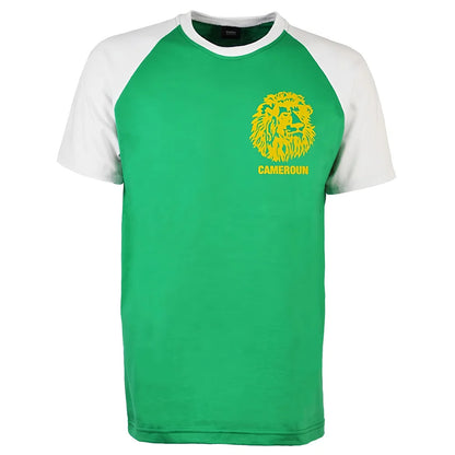 Cameroon Raglan Sleeve Green/White T-Shirt_1