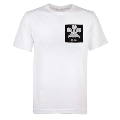 Wales Feathers 1905 White T-Shirt_0