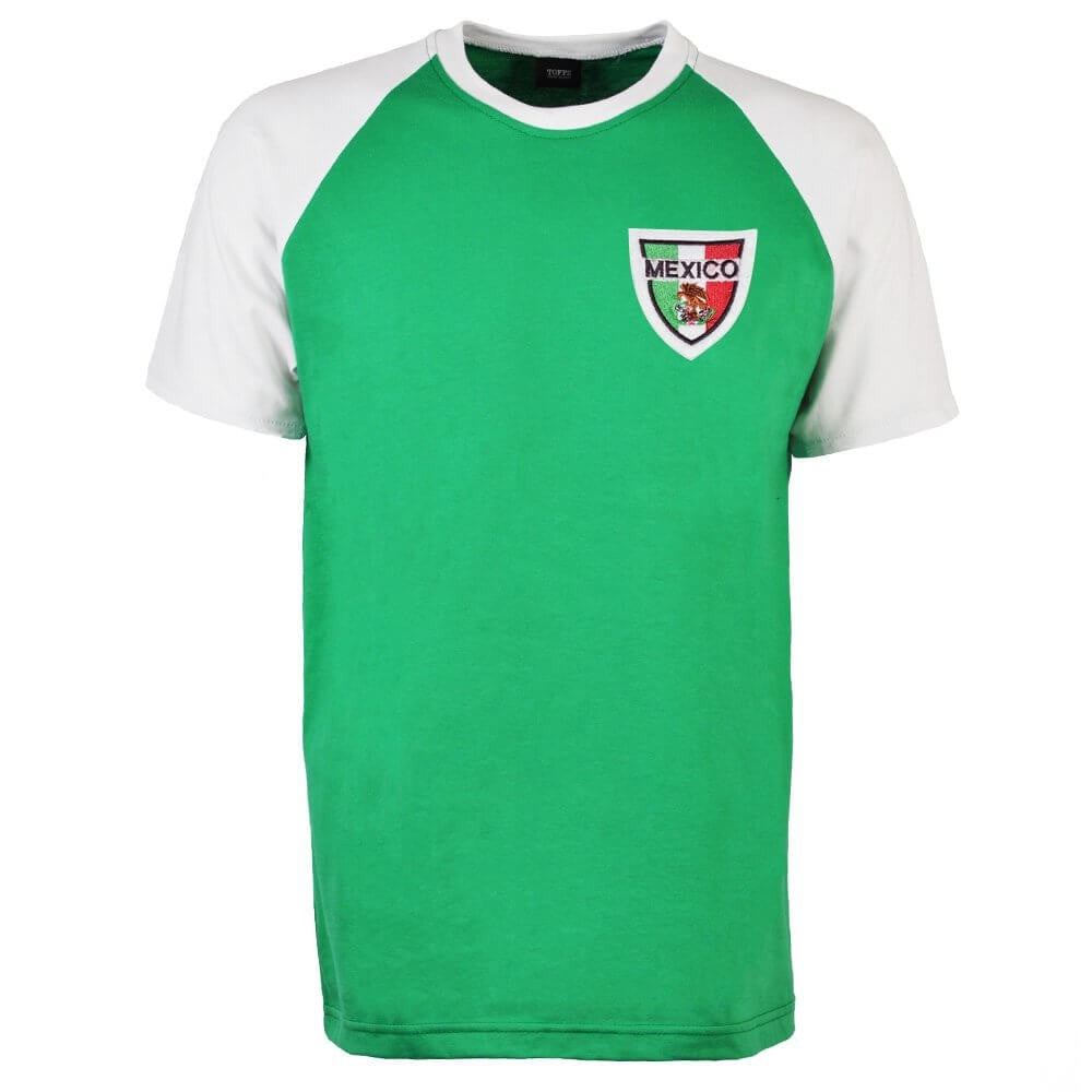 Mexico Raglan Sleeve Green/White T-Shirt_1