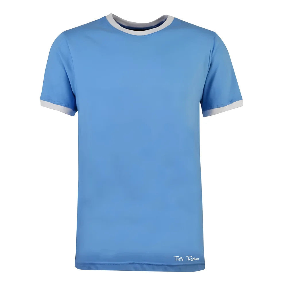 Toffs Retro Sky Blue/White Tee Shirt_1