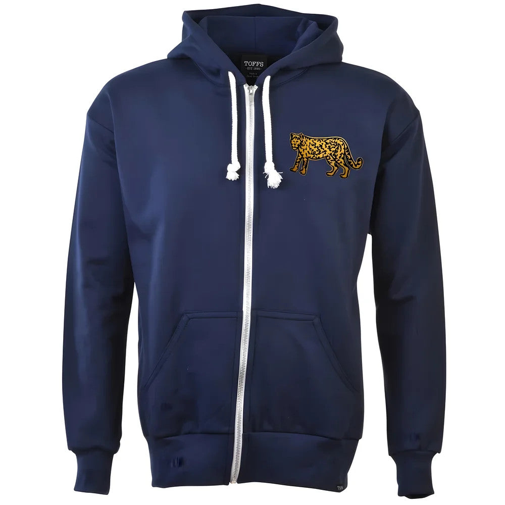 Argentina 1991 Vintage Rugby Zipped Hoodie - Navy_1