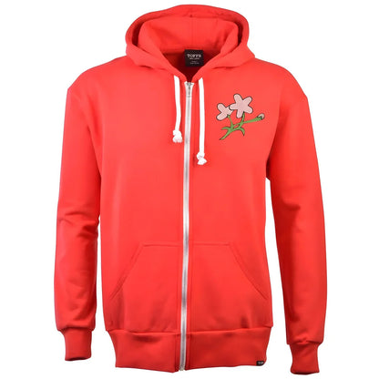 Japan 1932 Vintage Rugby Zipped Hoodie - Red_0