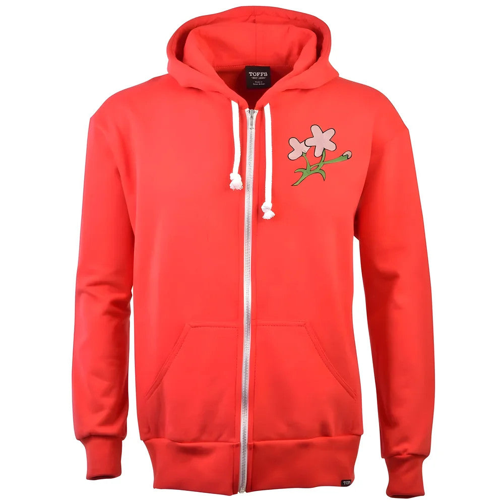 Japan 1932 Vintage Rugby Zipped Hoodie - Red_1