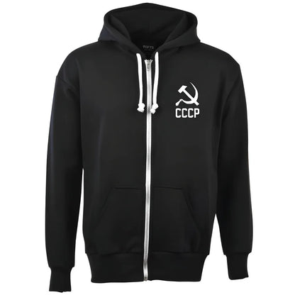 Soviet Union (CCCP) Zipped Hoodie - Black_0