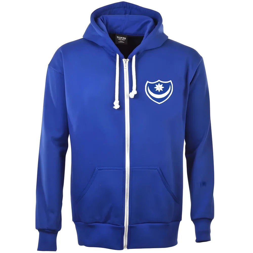 Portsmouth FC Zipped Hoodie - Royal_0