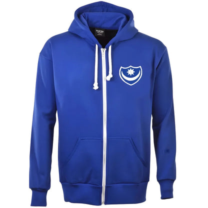 Portsmouth FC Zipped Hoodie - Royal_0