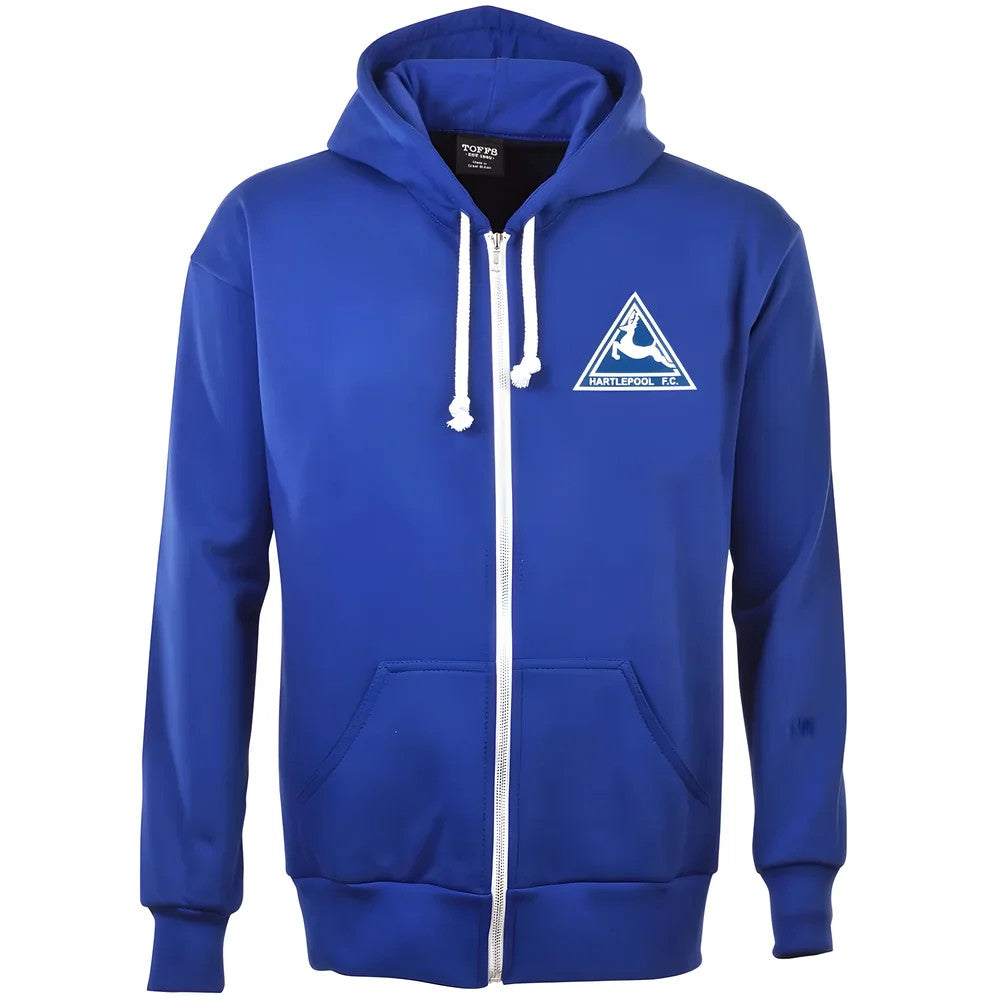 Hartlepool FC Zipped Hoodie - Royal_0