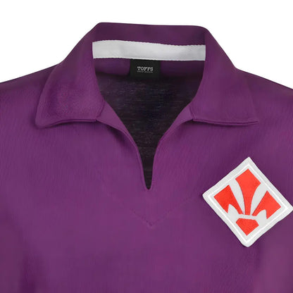 Fiorentina 1940s S/Sleeve Retro Football Shirt_2