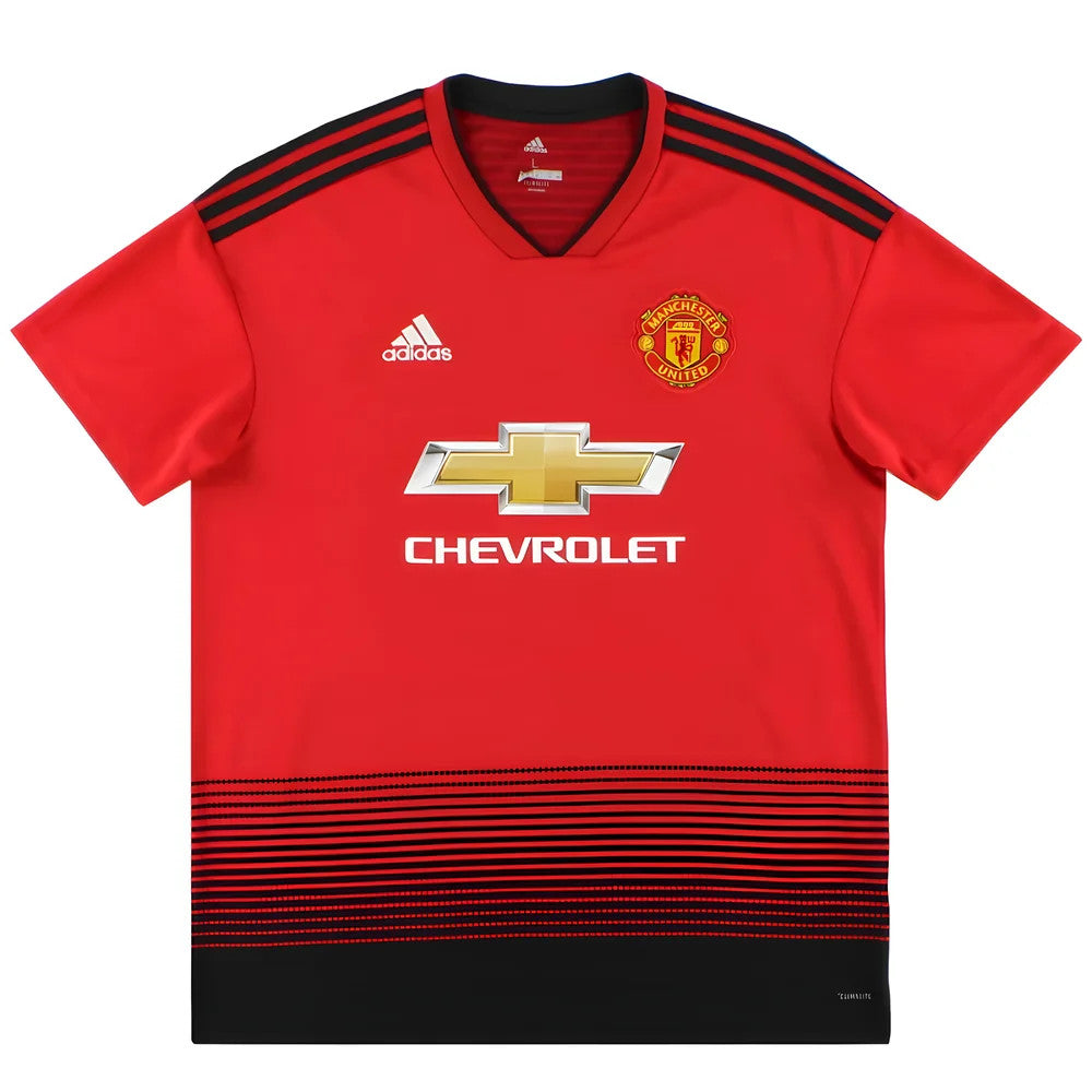 Manchester United 2018-19 Home Shirt (M) (Excellent)_1