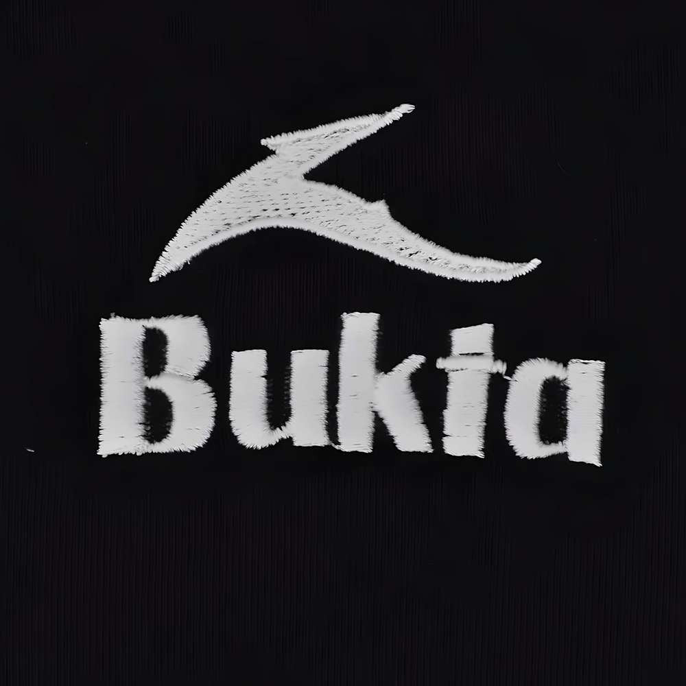 BUKTA Polo Black with White Cuffs_2