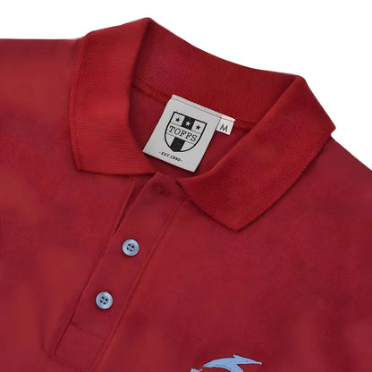 BUKTA Polo Claret with Sky Cuffs_2