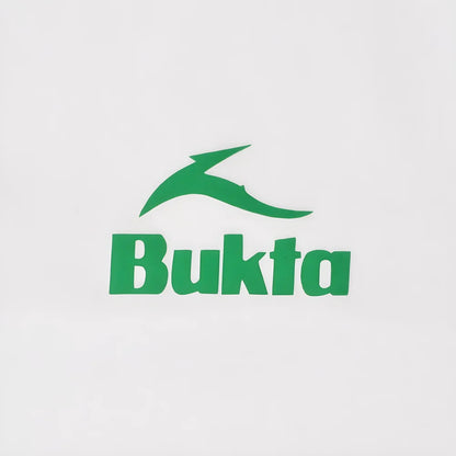 BUKTA Ringer T-Shirt - White/Green Â£25.00_2