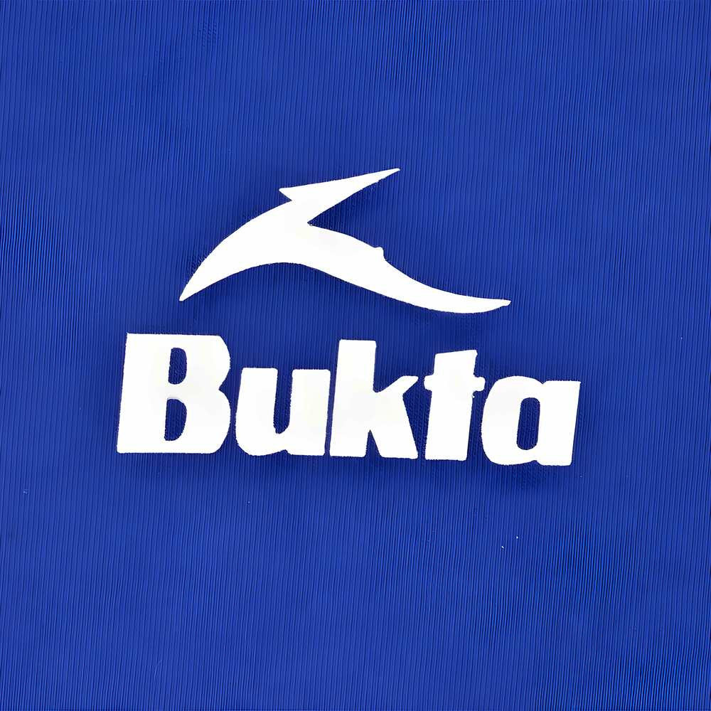 BUKTA T-Shirt - White on Royal_2