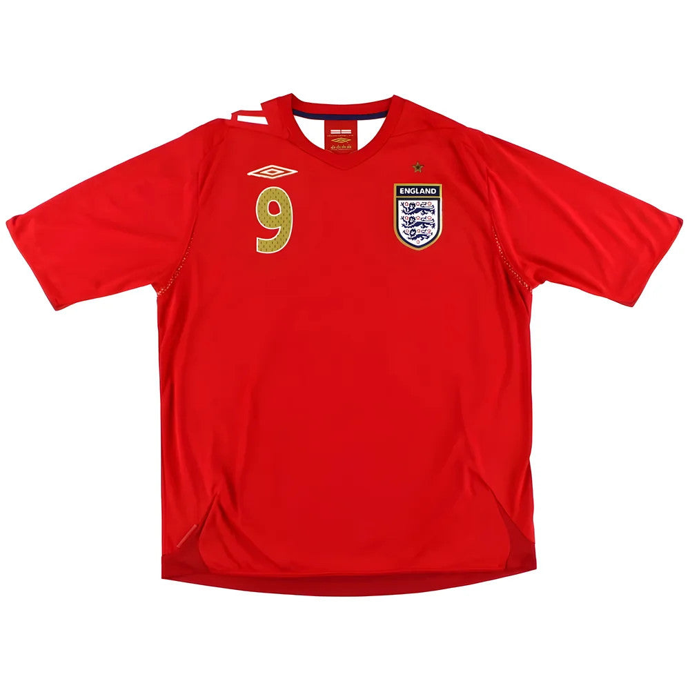England 2006-08 Away Shirt (Rooney #9) (XXL) (Excellent)_1