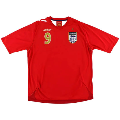 England 2006-08 Away Shirt Rooney #9 (XL) (Excellent)_1