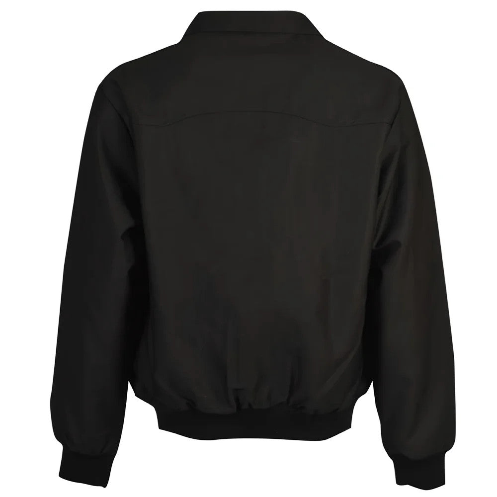 Santos Black Harrington Jacket_1