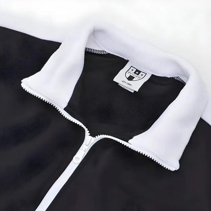 TOFFS Est 1990 Track Top - Black/White_2