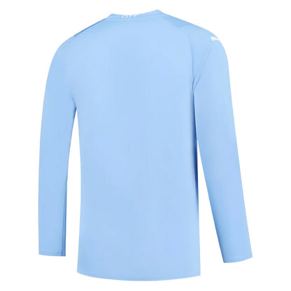 Manchester City 2023-2024 Puma Home Long Sleeved Shirt (S) (Good)_1