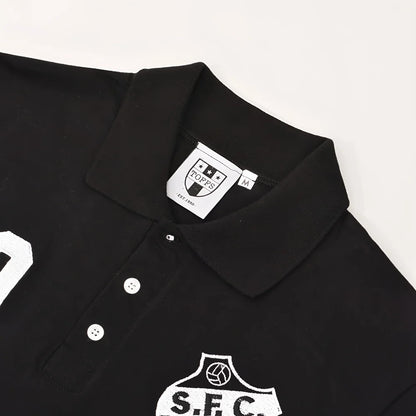 Santos Number 10 Black Polo Shirt_2