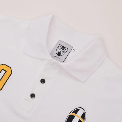Juventus No 10 White Polo Shirt_2