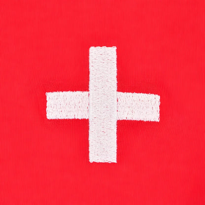 Switzerland No 14 Red Polo Shirt_1
