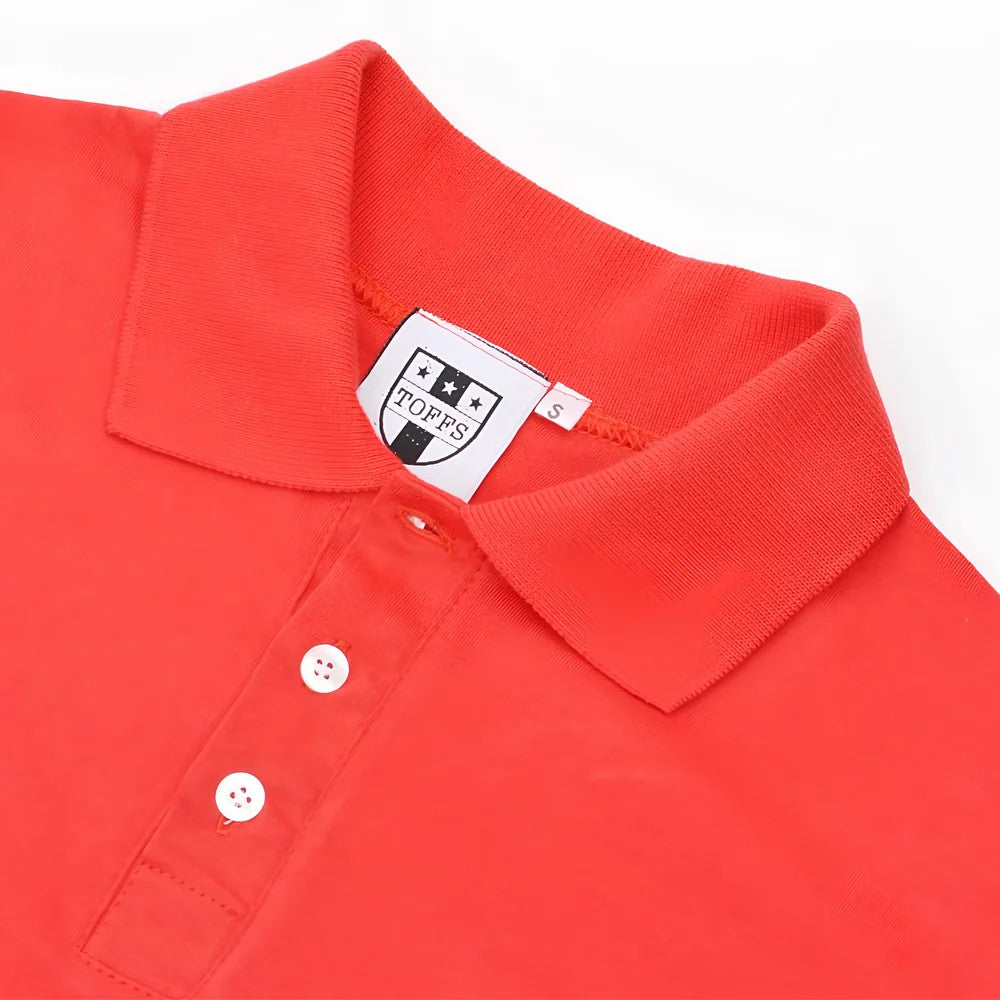 TOFFS Est 1990 Red Polo Shirt_2
