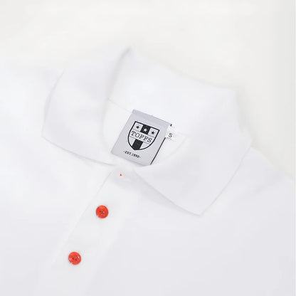 TOFFS Est 1990 White Polo Shirt_2