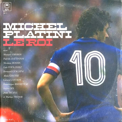Pennarello: LPFC - Platini T-Shirt - Royal/White Ringer_1