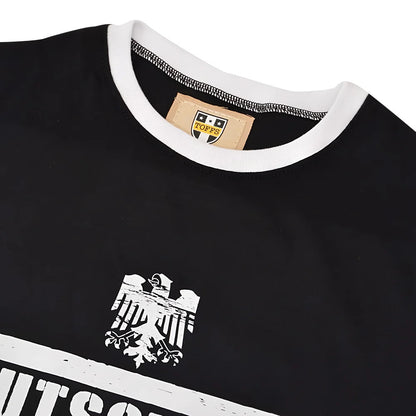 Deutschland T-Shirt - Black/White Ringer_1