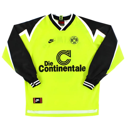 Borussia Dortmund 1995-96 Long Sleeve Home Shirt (S) (Very Good)_1