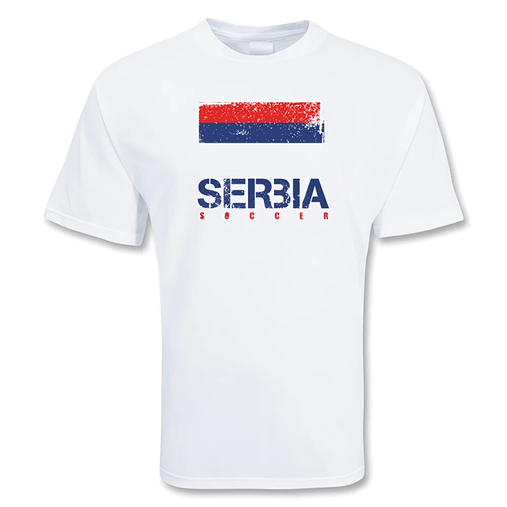 Serbia Soccer T-shirt_1
